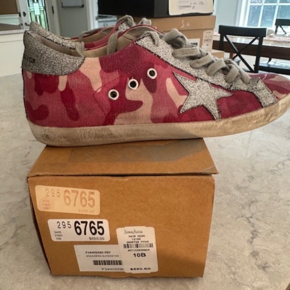 Golden Goose Superstar Women's Pink 10B - Picture 1 of 10